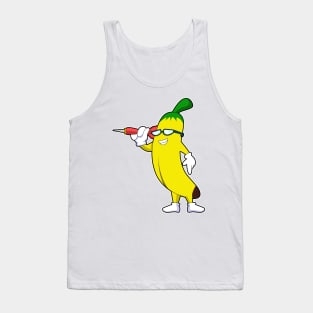 Banana at Darts with Dart Tank Top